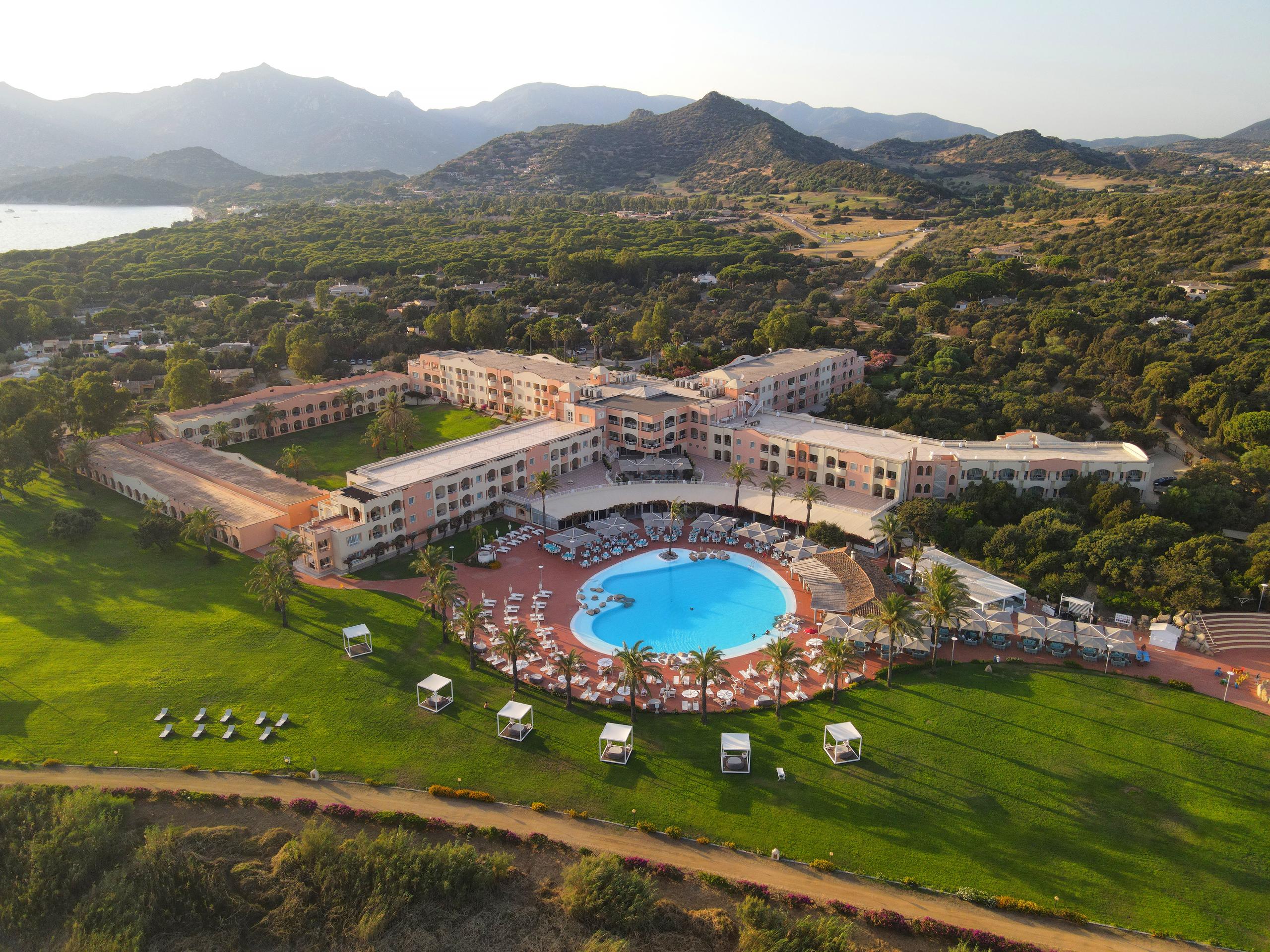 Location and Map: Hotel in Villasimius, Italy | Almar Timi Ama